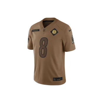 Nike Dri-FIT NFL Limited Jersey Rugby Jerseys Kenny Pickett Pittsburgh Steelers Men's Brown