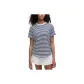 Blue White/Narrow Bold Stripe Club Blue White