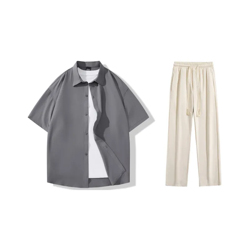 LA'T.WEEKEND Shirt Matching Set Unisex-30