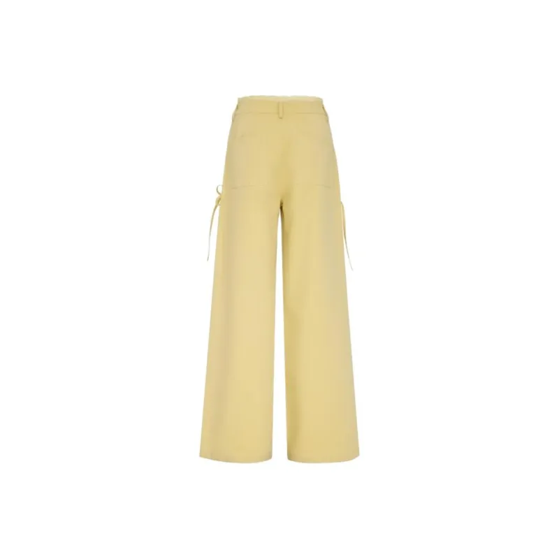 Poyz Casual Pants Women's Olive Yellow-8