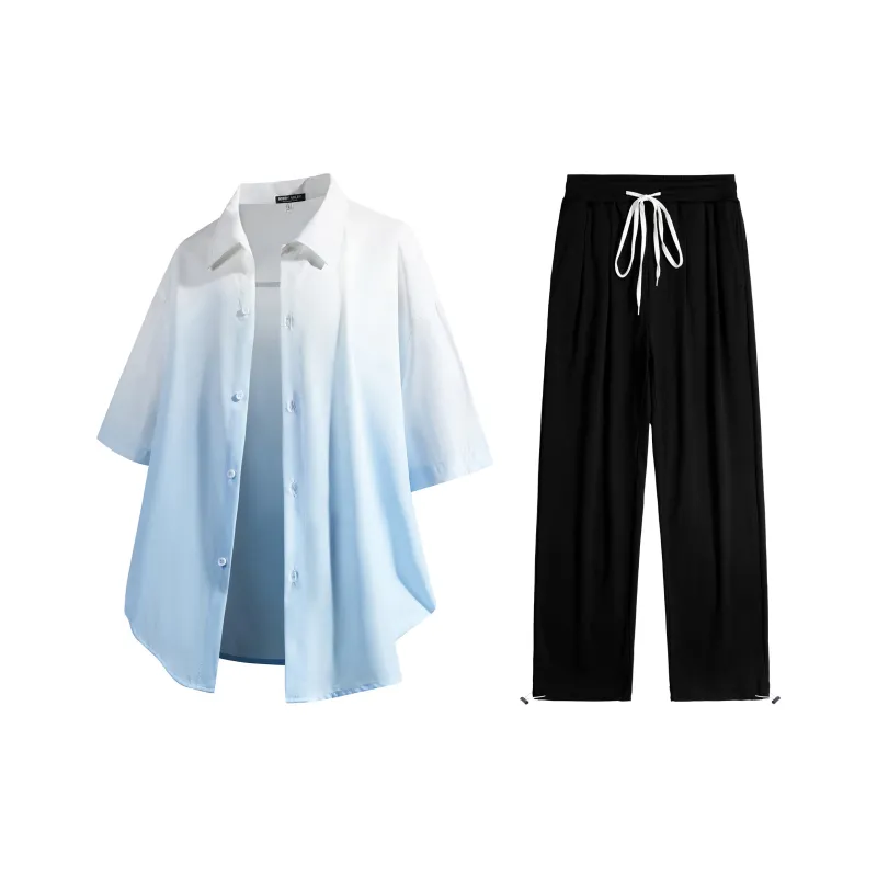 BOBBY ABLEY Shirt Matching Set Unisex-2