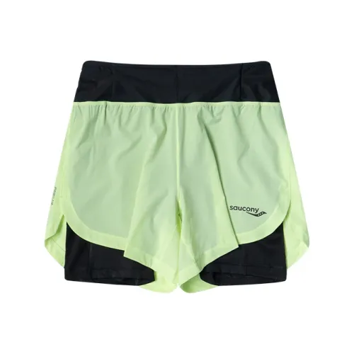 Saucony Sports Shorts Men's Green