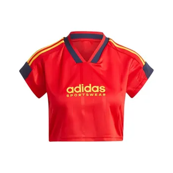 Adidas SS24 T Shirt Women's Light Scarlet
