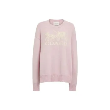 COACH SS24 Sweater Women's Pink