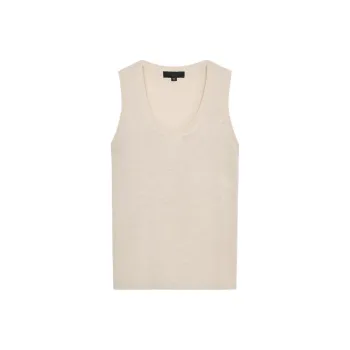 ZARA Tank Tops Women's Beige
