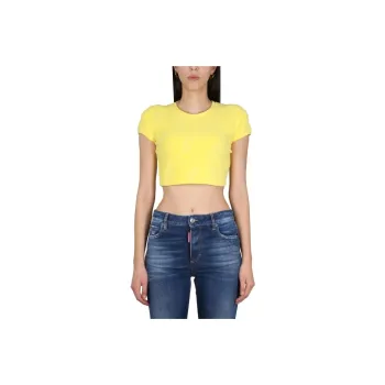 DSQUARED 2 T Shirt Women's Yellow