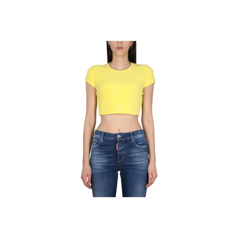 DSQUARED 2 T Shirt Women's Yellow-0