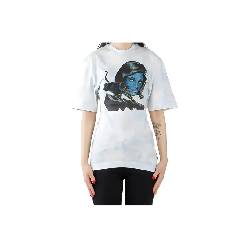 OFF WHITE Crop Tops Women's White-0