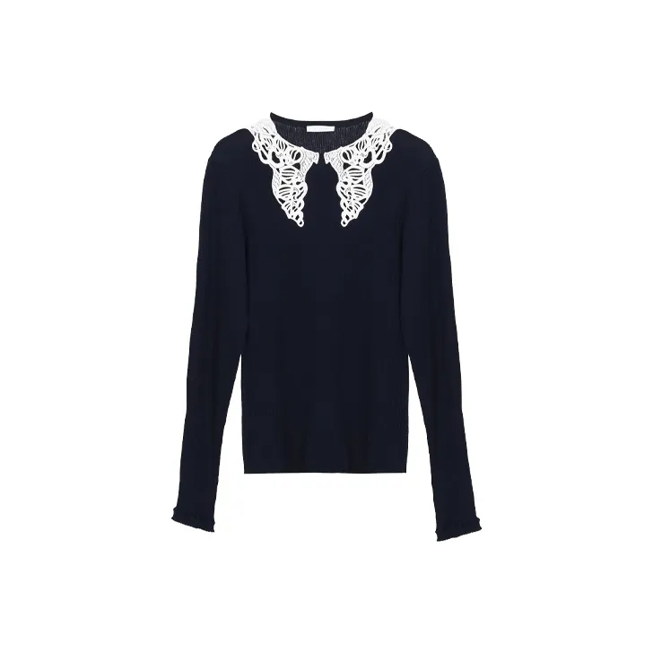 Chloé Sweaters Women's Blue-0
