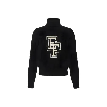 Elisabetta Franchi College Style Turtleneck Jumper