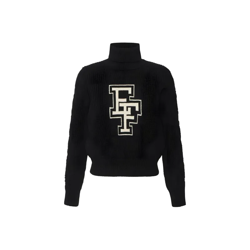 Elisabetta Franchi College Style Turtleneck Jumper-0