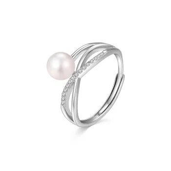 LAOMIAO Pearl Rings Women's
