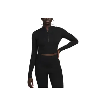 Nike Sportswear Chill Knit Women's Slim Long-Sleeve Cropped Sweater 1/2-Zip Top