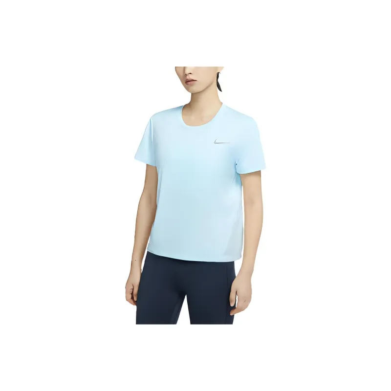 Nike Miler T Shirt Women's Blue-0
