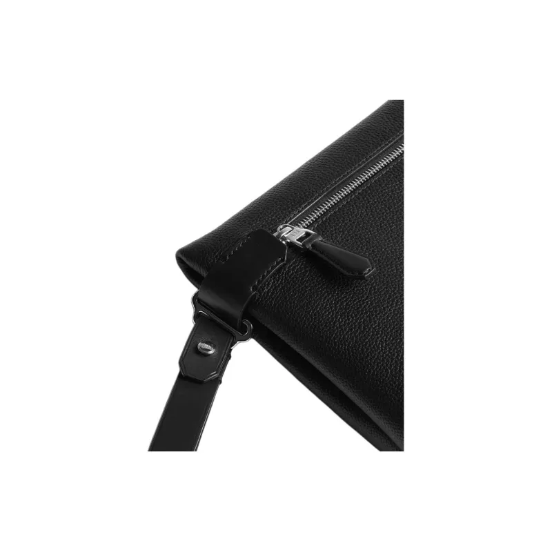 Dunhill Cow Leather Clutch Medium Size Men's Black-2