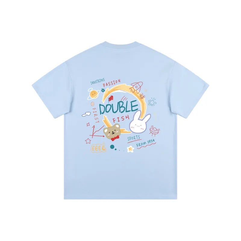 DOUBLE FISH T Shirts Unisex-8