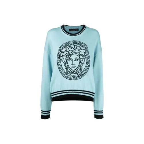 VERSACE Medusa Logo maniche 'Light Blue'