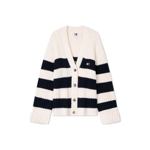 tommy Front Hilfiger Sweater Women's Blue White Red Multicolor