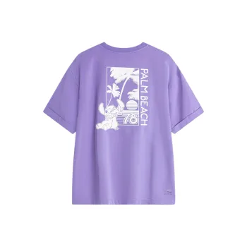 LiNing x Disney Regular T-Shirt Women's Light Iris Purple