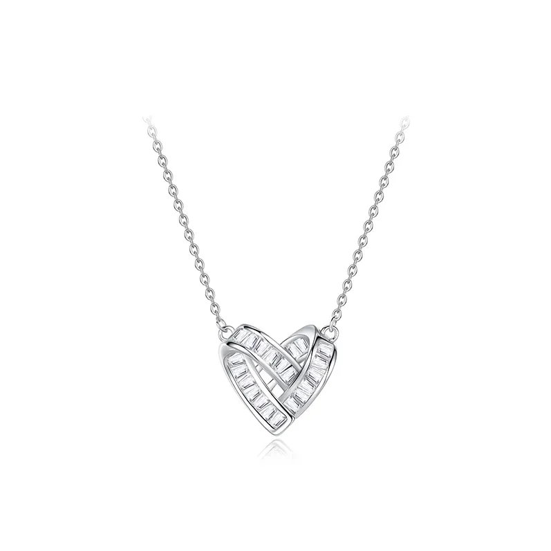 MAXTHINK S925 Silver Necklaces Women's Silver-0