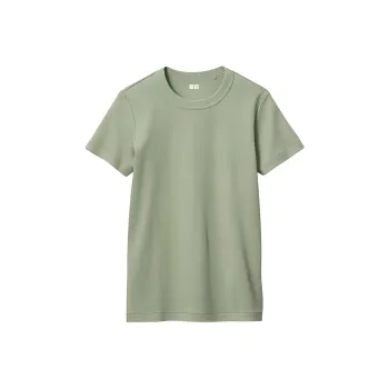 UNIQLO Regular T-Shirt Women's Emerald Green