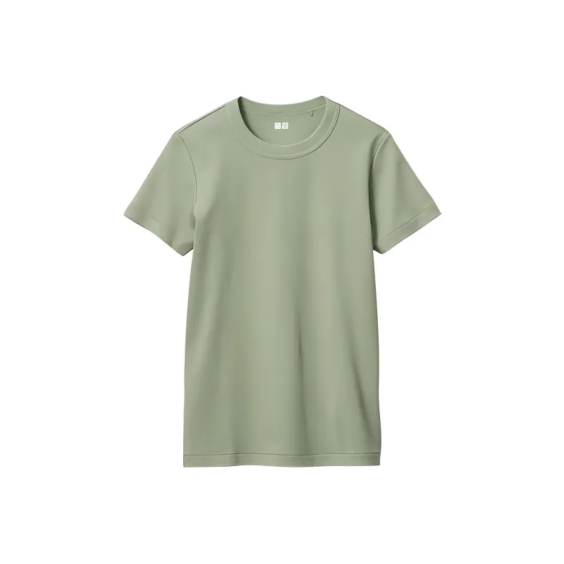 UNIQLO Regular T-Shirt Women's Emerald Green-0