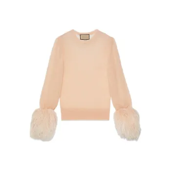 GUCCI SS22 Sweater Women's Beige