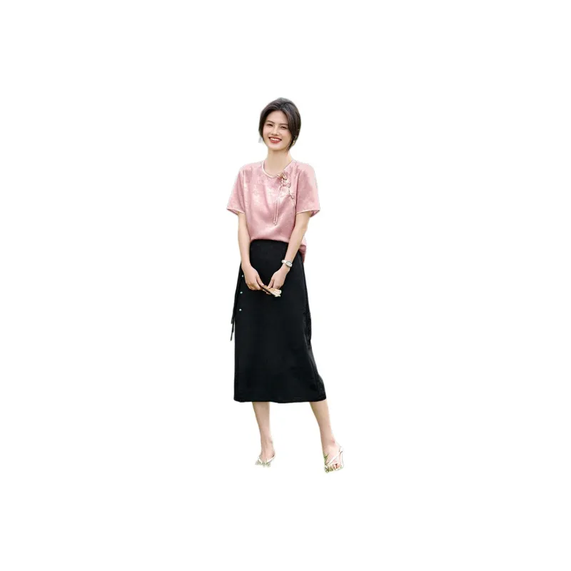 XWI T Shirts Women's Pink-1