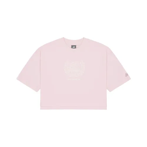 New Balance SS25 T Shirt Women's Pink