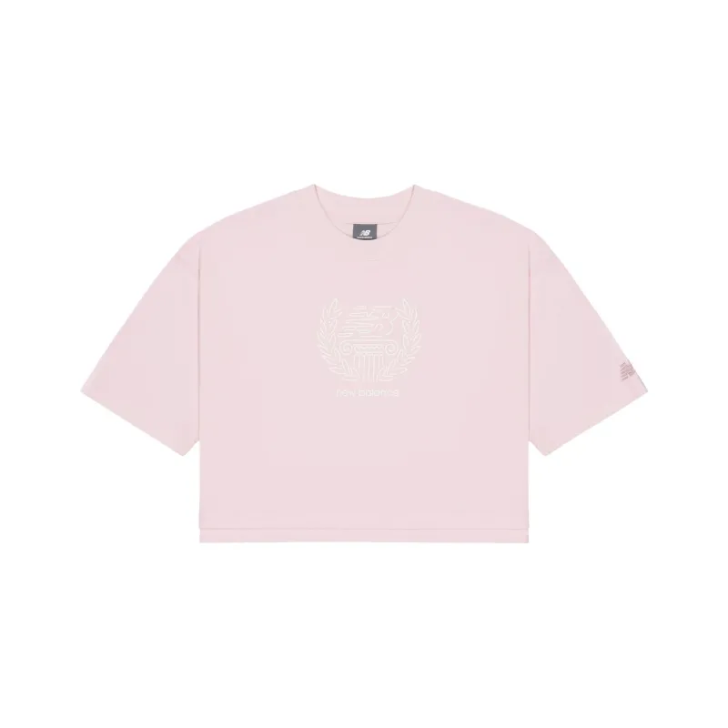 New Balance SS25 Regular T Shirt Women's Pink-0