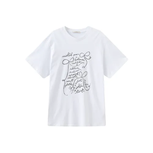 CUBIC Drop Shoulder Sleeve T Shirt Women's