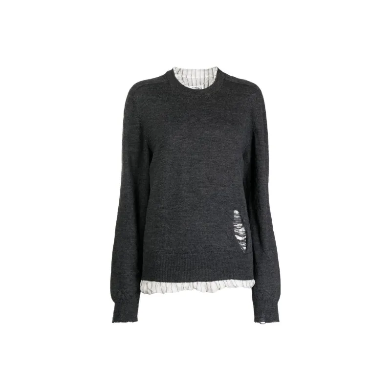 Maison Margiela Sweaters Women's Dark Gray-0