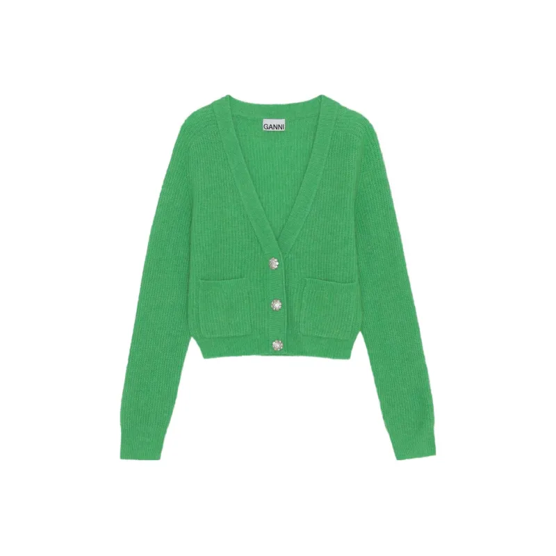 GANNI Sweaters Women's Green-0