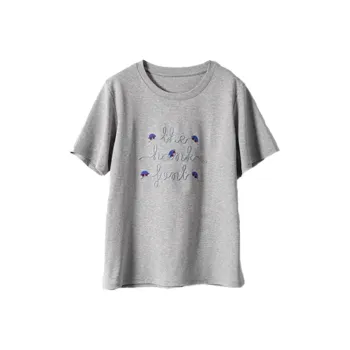 ABBY GODDESS Regular T Shirt Women's Gray