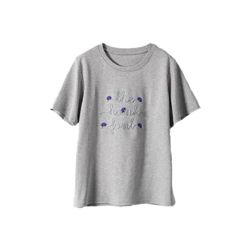 ABBY GODDESS Regular T Shirt Women's Gray-0