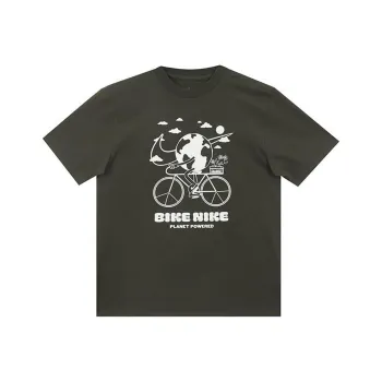 Nike T Shirts Women's Olive Green