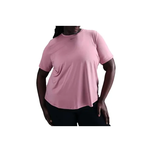 Nike Dri Fit Regular T Shirt Women's Pink