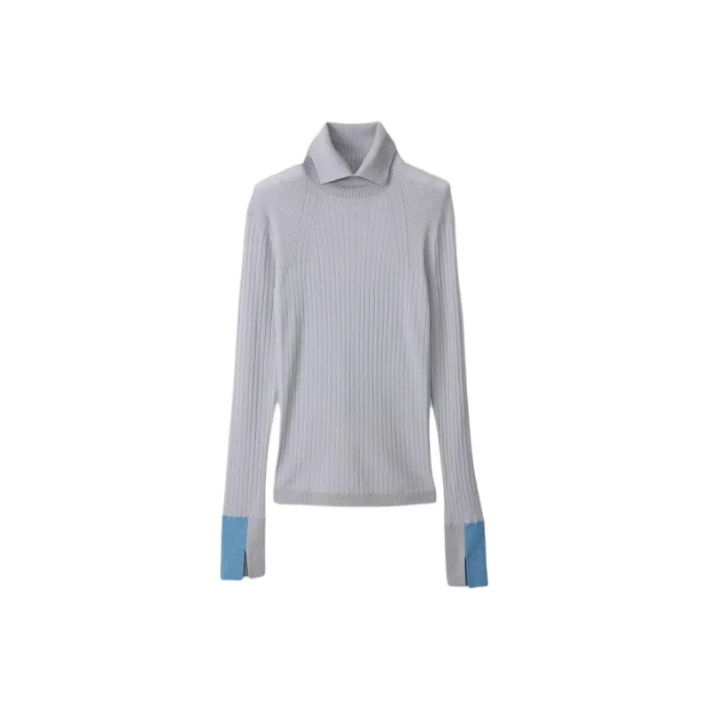 CINOH FW24 Sweater Women's Gray Blue-0