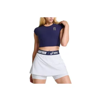 Asics P.E. NATION X Asics SANO T Shirts Women's Purple