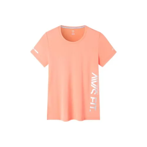 ANTA Variety Training Collection T-Shirts Women's Orange