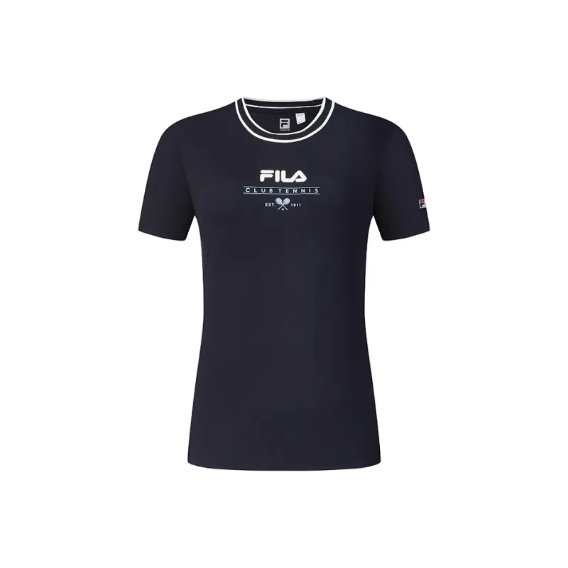 FILA T Shirts Women's RD Royal Blue-0