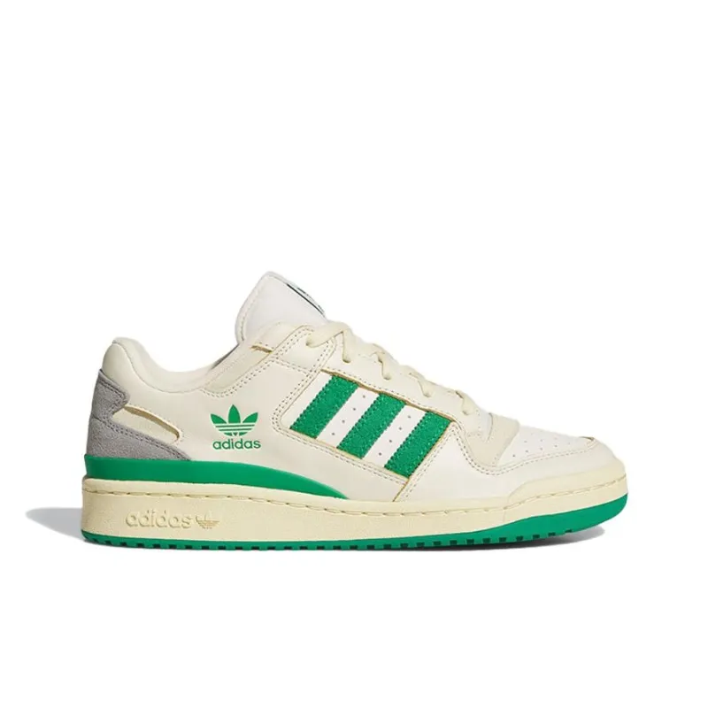 Adidas Forum Low Cl Cream White Green Warm Vanilla-1