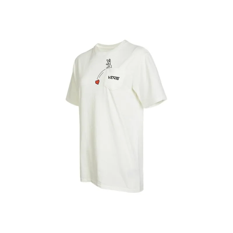 Vans T Shirts Women's White-0