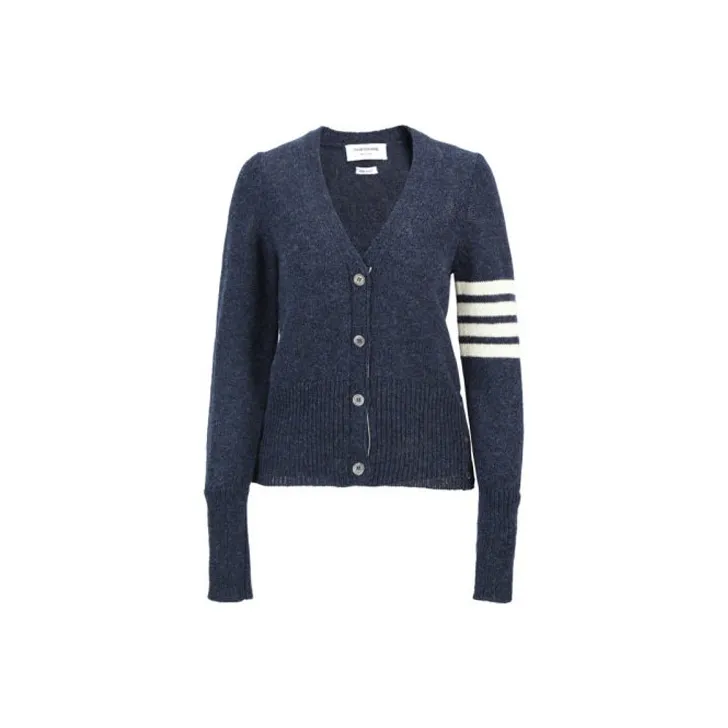 THOM BROWNE· FW21 Knitwear Women's Dark Blue-0