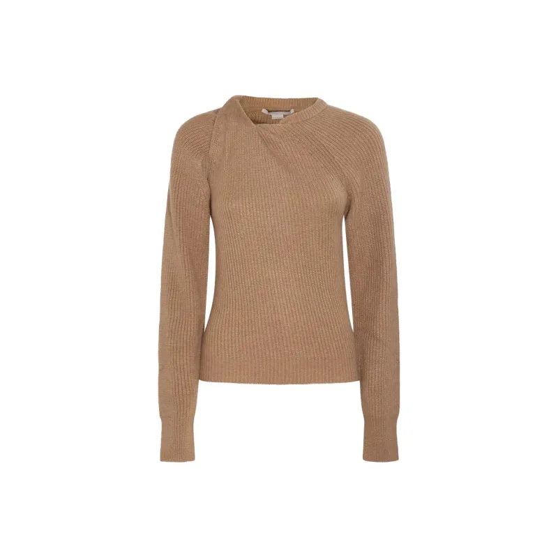 Stella McCartney Ribbed Knitted Long Sleeved Jumper-0