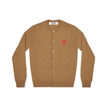 CDG Play Sweaters Women's Brown