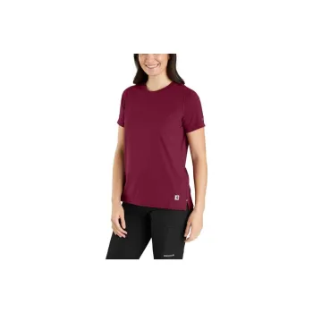 Carhartt T-Shirts Women's Bordeaux/Maroon