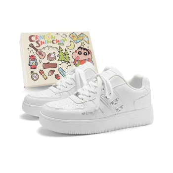 Crayon Shinchan Low Top Skateboard Shoes Unisex