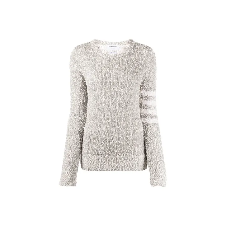 THOM BROWNE· SS21 Sweater Women's Light Gray-0