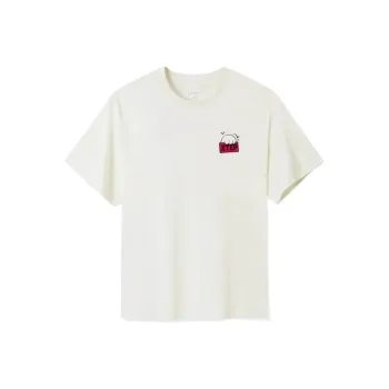 XTEP Sports Life Collection Comprehensive Training Collection T Shirt Women's Minimalist White